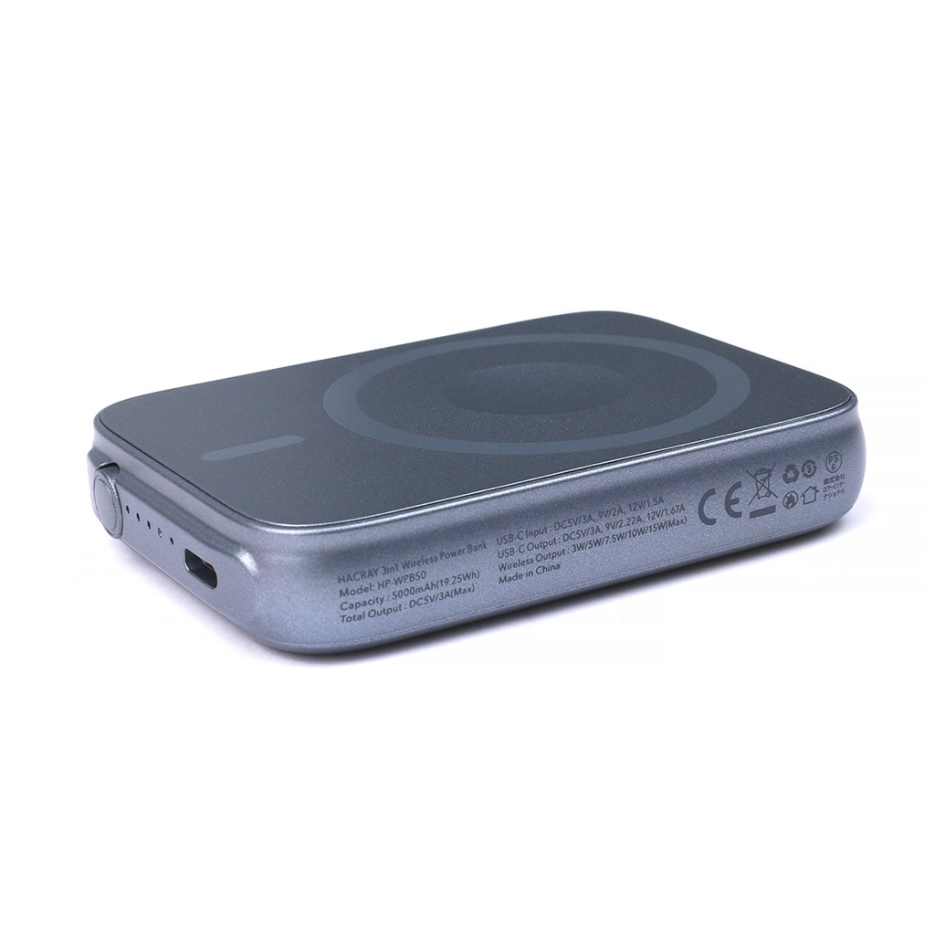 HACRAY（ハクライ） All in One 15W マグネットワイヤレスバッテリー