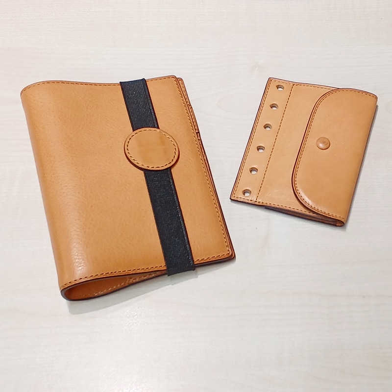 新仕様】Brelio×NAGASAWA システム手帳 ミネルバボックス ミニ6 コイン