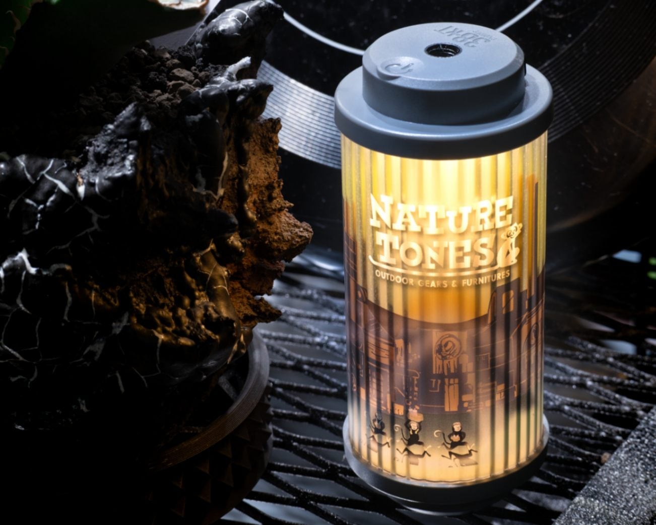 nature tones ネイチャートーンズ　ドラゴンシェード LED LIGHT ]<br>-LEDライト-