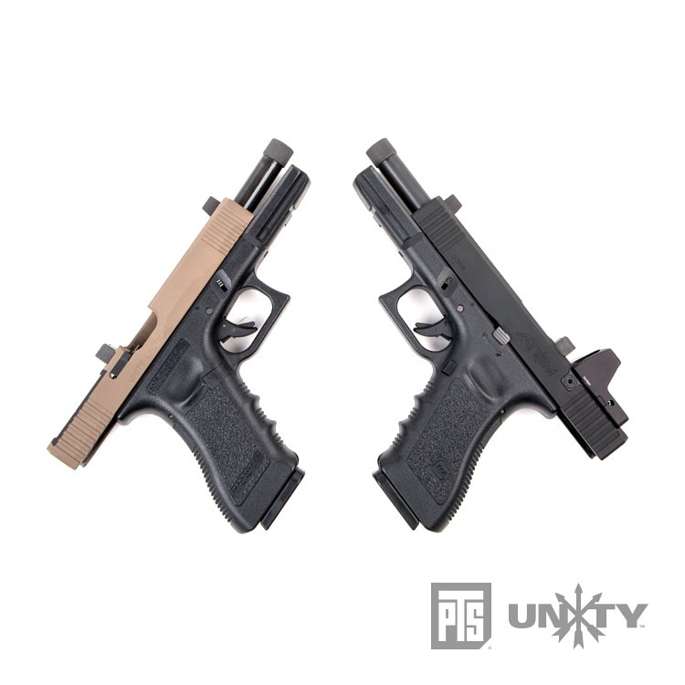 PTS Unity Tactical ATOMスライド 東京マルイG17/22/34対応 BK