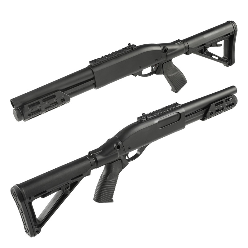 Golden Eagle M870 ガスショットガン ブリーチャー Tactical/Black CO2