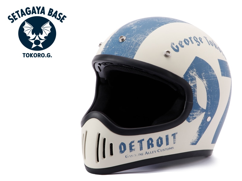 DETROIT GASOLINE ALLEY オリジナル フルフェイスヘルメット / 世田谷
