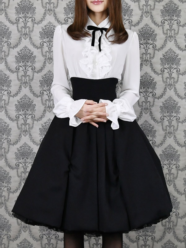 二次元と運命が交差するスカート ネイビー | NO.S PROJECT