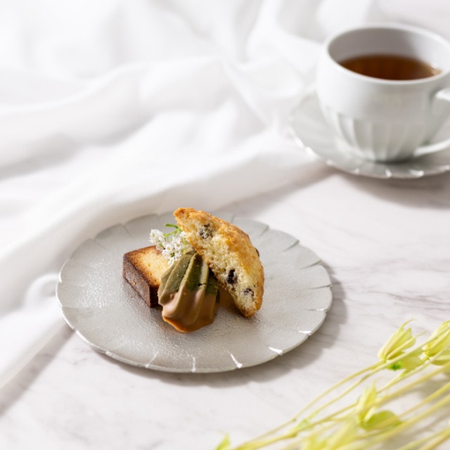 プレート - Edge - S【アフタヌーンティー コレクション】｜錫製雑貨