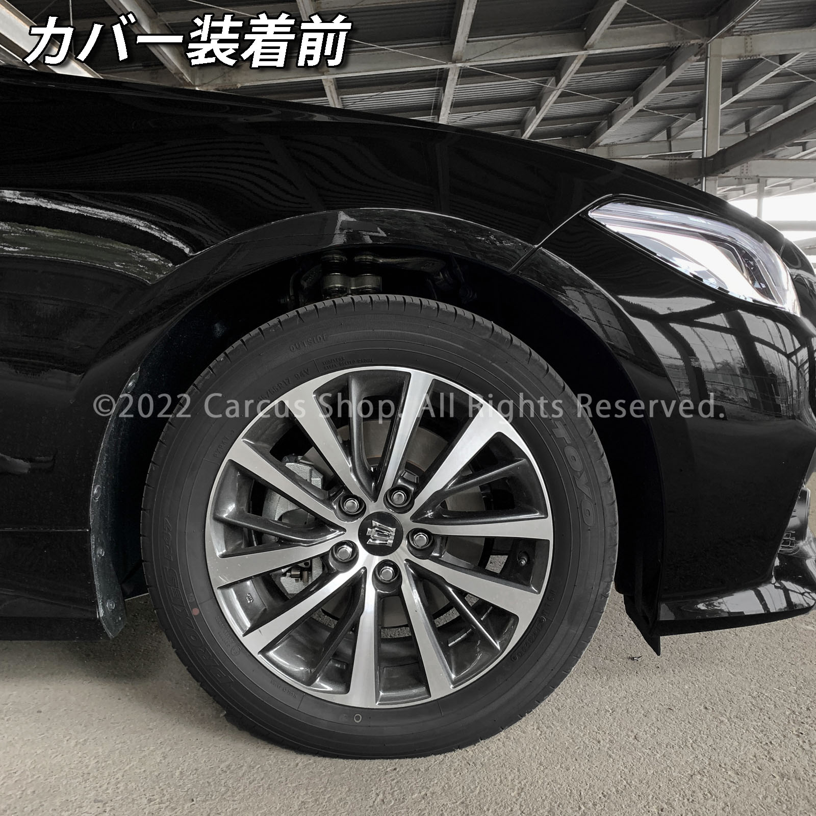 予約商品 トヨタ車 クラウン220系用 高耐久金属製キャリパーカバー