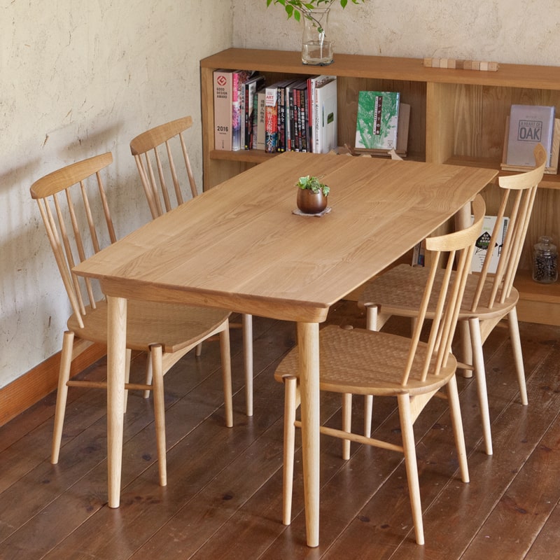 Mori:toダイニングセット[Mori:toテーブル＆Mori:toチェア]｜オーク