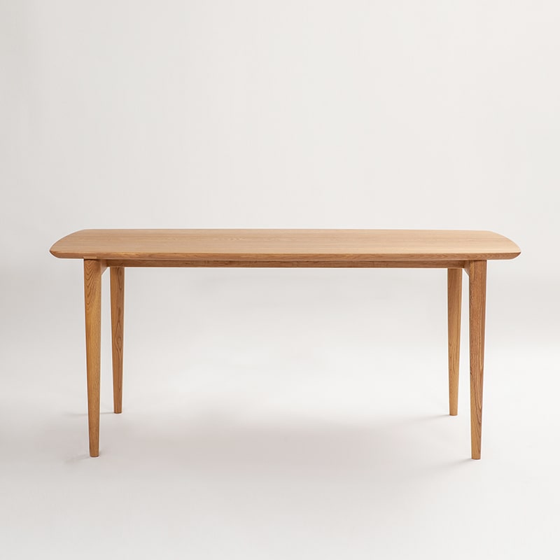 Swallowテーブル 幅160（サイズ変更可）×奥行90×高さ70cm｜オーク