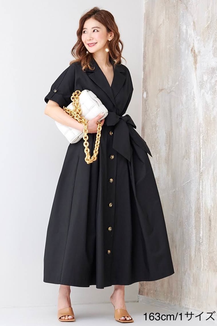 ブラックジャケットワンピース | DRESS | OBLI
