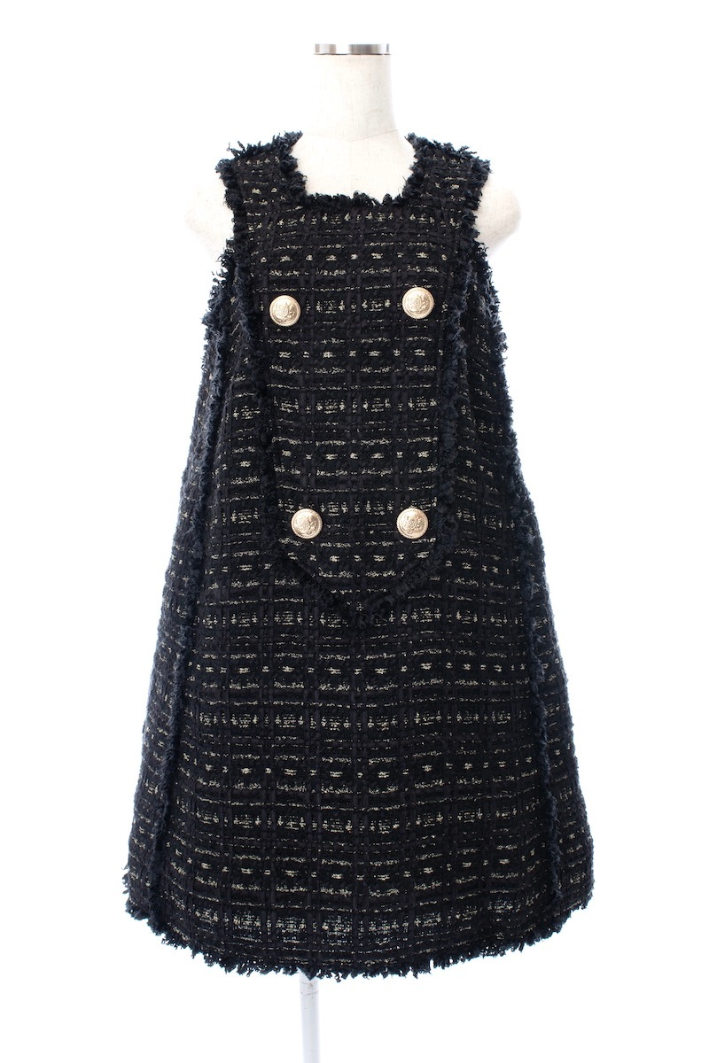 ツイードジャンパーワンピース | DRESS | OBLI