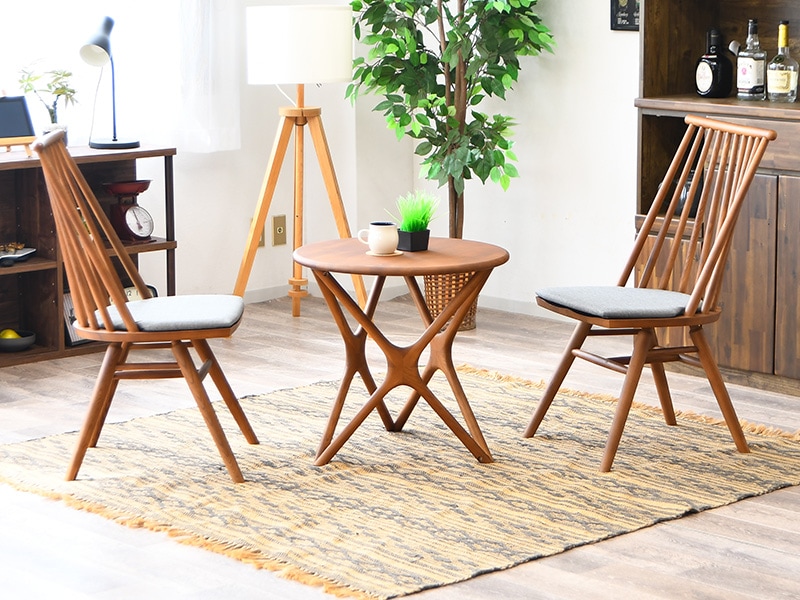 サイドテーブルセット 3点 ミニテーブル カフェテーブル 2人掛け