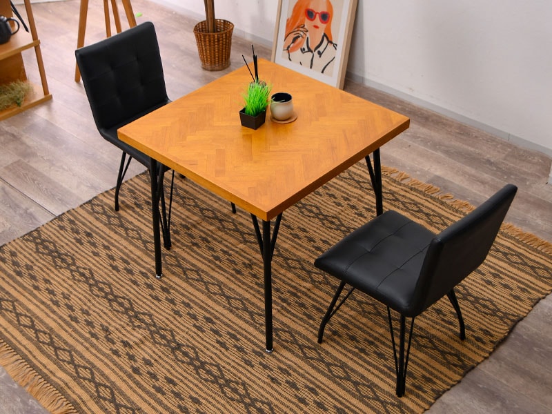 ダイニングテーブルセット カフェテーブルセット ヘリンボーン