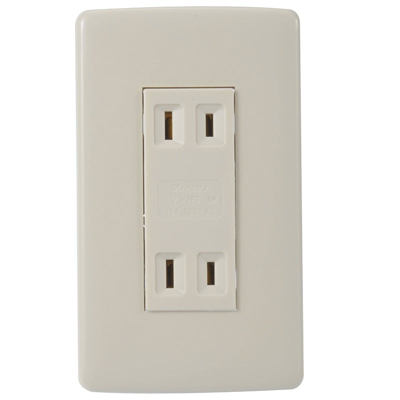 埋込用コンセントプレート 2口_HS-U152KP-G 04-8147｜通販ならオーム