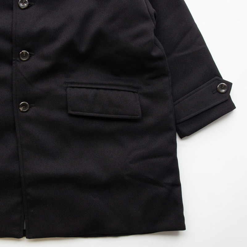 ロフトラボ シングルボタンオーバーダウン コート リム the LOFT LABO