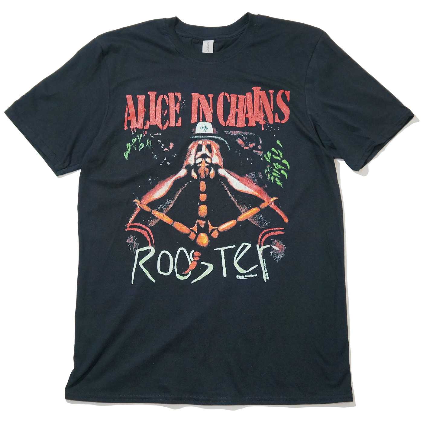ALICE IN CHAINS アリス・イン・チェインズ Tシャツ Rooster-Black