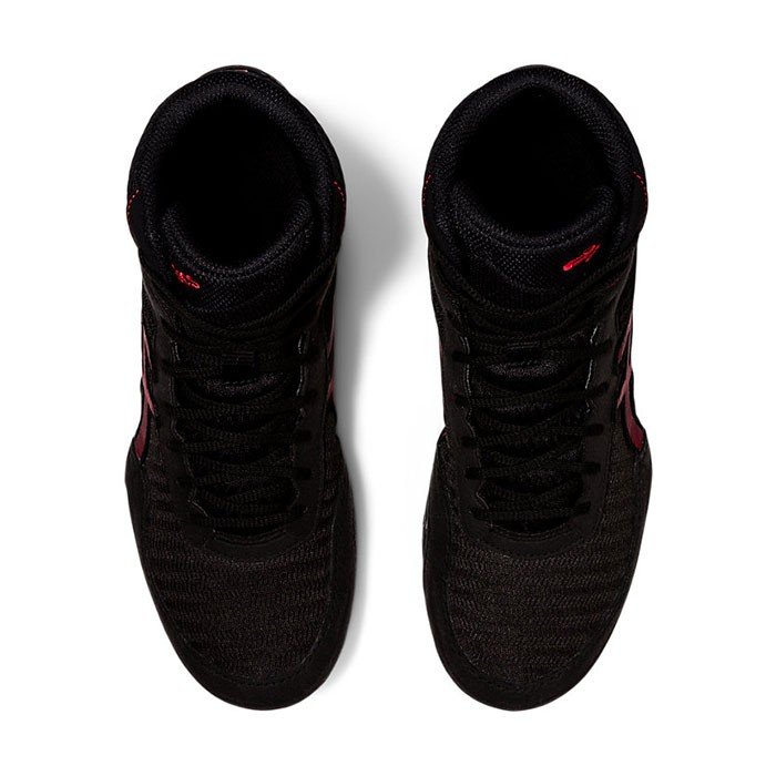 asics レスリングシューズ MATCONTROL2 （ブラック/クラシックレッド