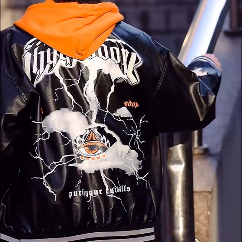 ANOTHER HEAVEN スタジャン 牛革 L ANOTHER HEAVEN スタジャン 牛革 L