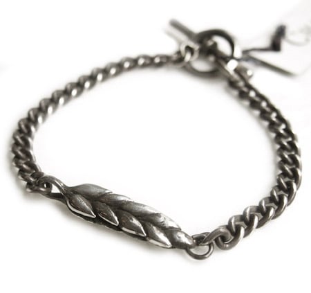 CHAFF DESIGN〔チャフ・デザイン〕Middle Wheat Chain Bracelet