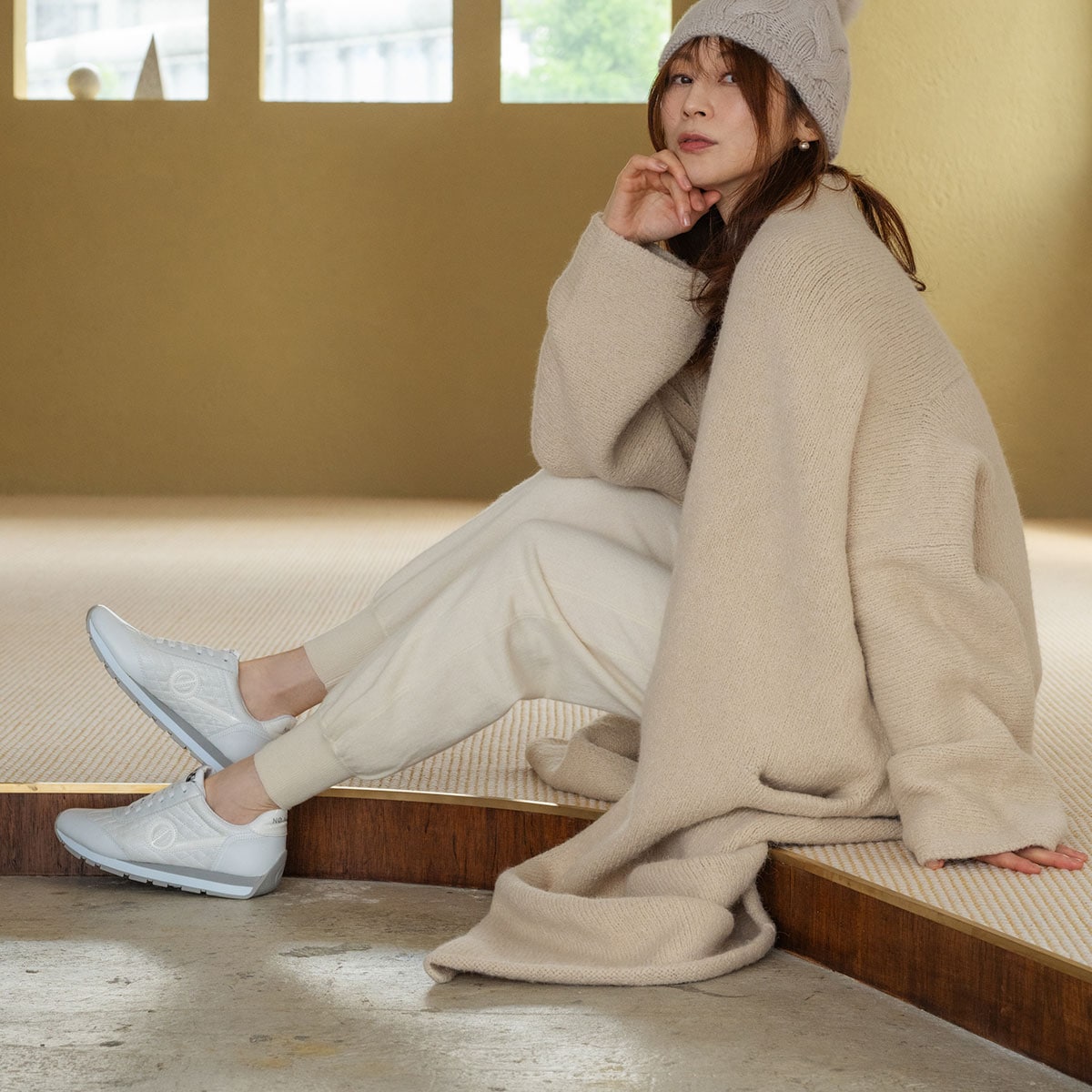 ファイナルセール30%OFF]NO NAME ノーネーム CITY RUN-52191-WHITE