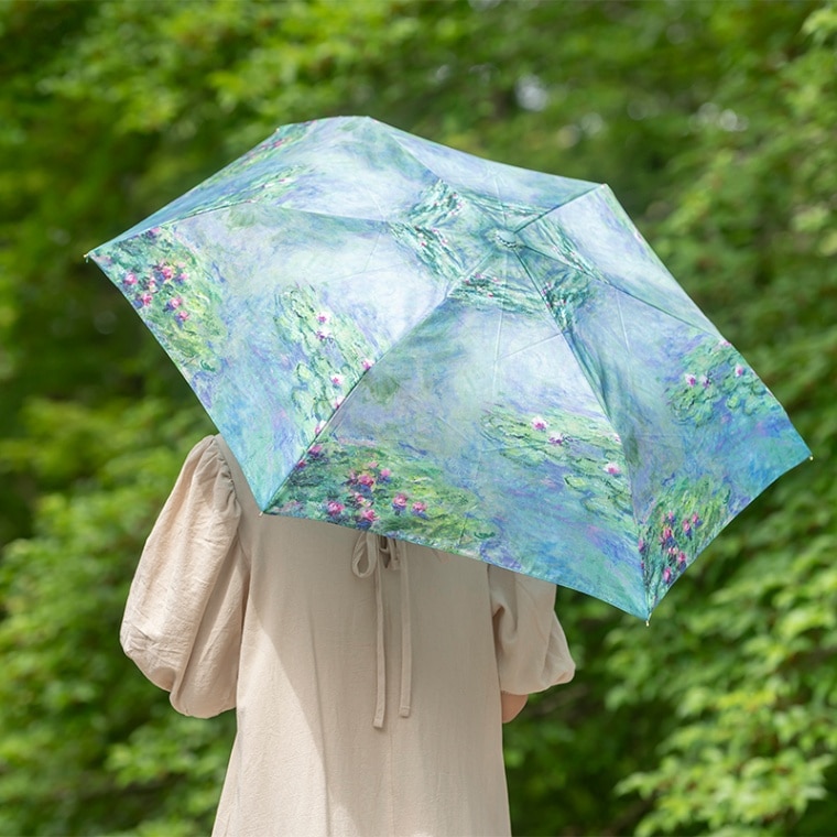 折り畳み傘 ≪睡蓮≫ | 雑貨,傘 | ポーラ美術館オンラインショップ