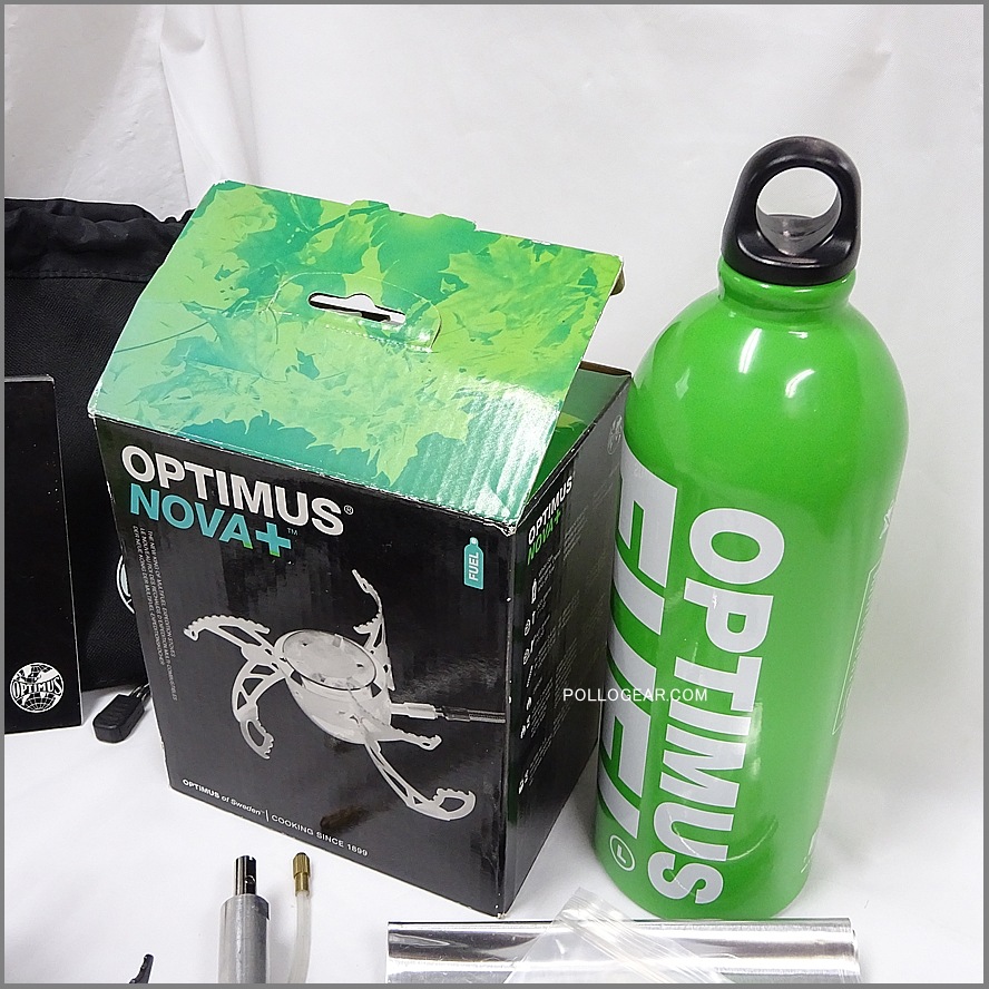 OPTIMUS NOVA ガソリン・灯油ストーブ新品未使用未点付属品多数付セット デッド Optimus No.85<BR>オプティマス ノバプラス<BR>NOVA＋ 未使用品