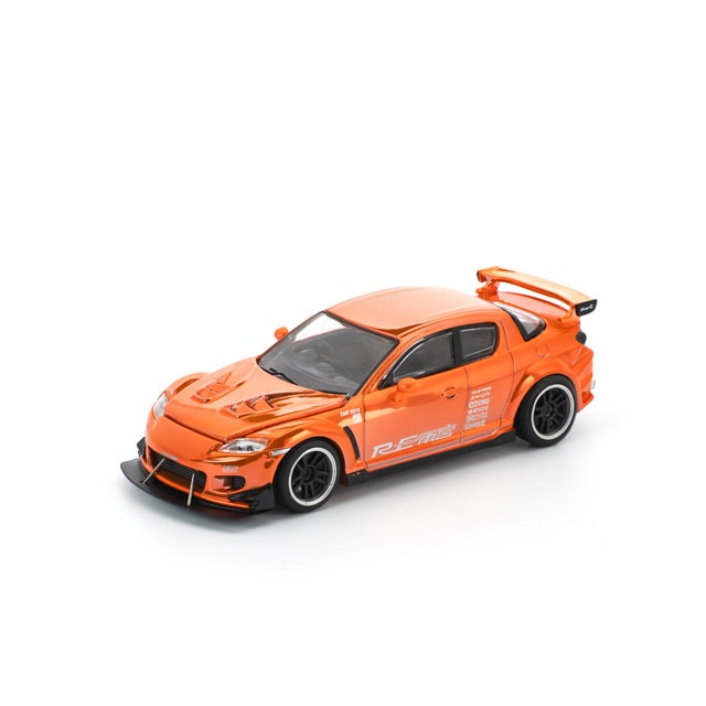 1/64 MAZDA RX-8 RE-AMEMIYA CHROME ORANGE 1/64 マツダ RX-8 RE雨宮