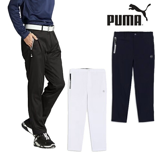 プーマゴルフ 2024年秋冬モデル メンズ ゴルフ ストレッチ ニット