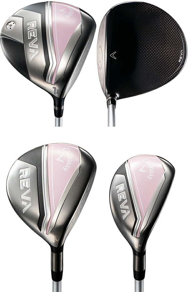 キャロウェイゴルフ レディース REVA ゴルフクラブ 9本組 (1W、FW4、H5