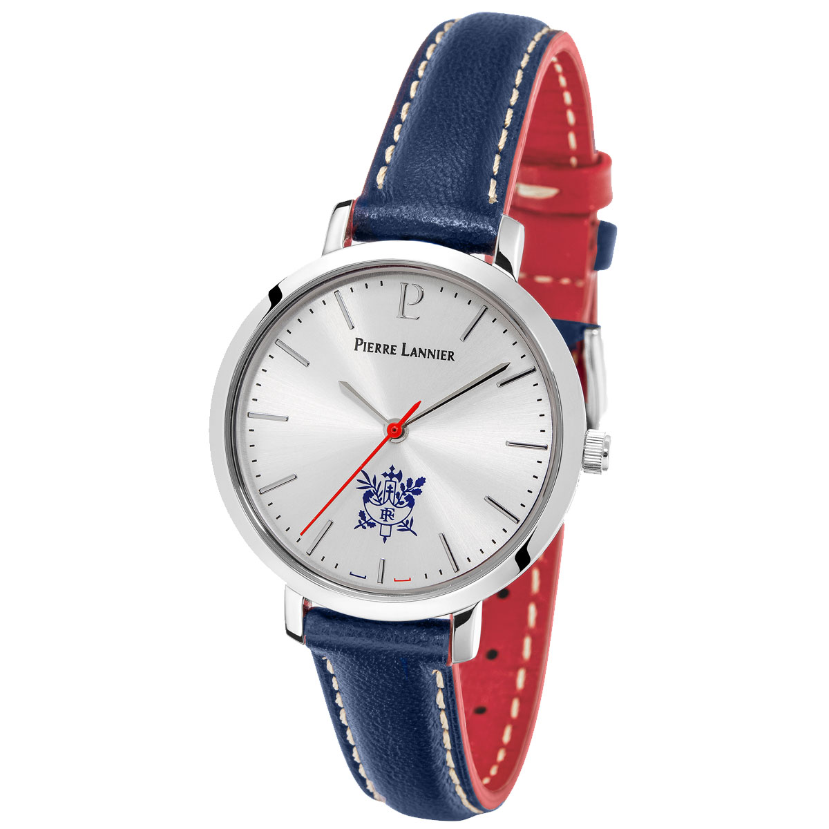 ピエールラニエ×エリゼ クオーツ レディース 腕時計 スケルトン 革