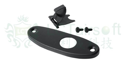 実SOG エアガン用バッドストックパッド黒 電動ガンP90対応ゴム製ストック バット (黒)Army Force - AIRSOFT GOGO