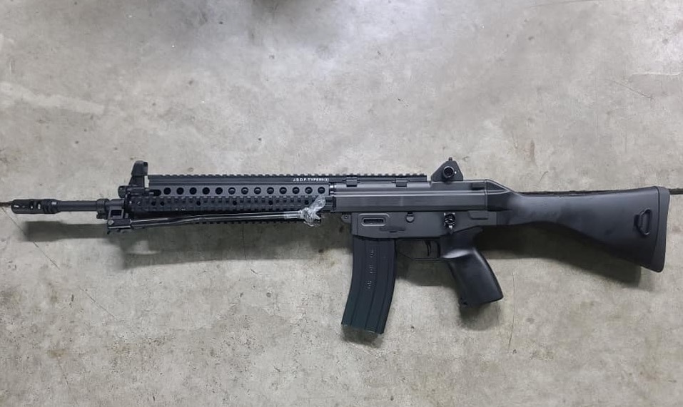 レタパ不可】Lambda Defence 東京マルイ 89式ガスブローバック/レイル