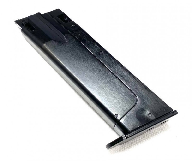 マルシン cz75 排莢式 カート式 ガスガン ガスブロ マガジン2つ 箱有り マルシン CZ75/カート排莢式ガスブローバック-WディープブラックABS