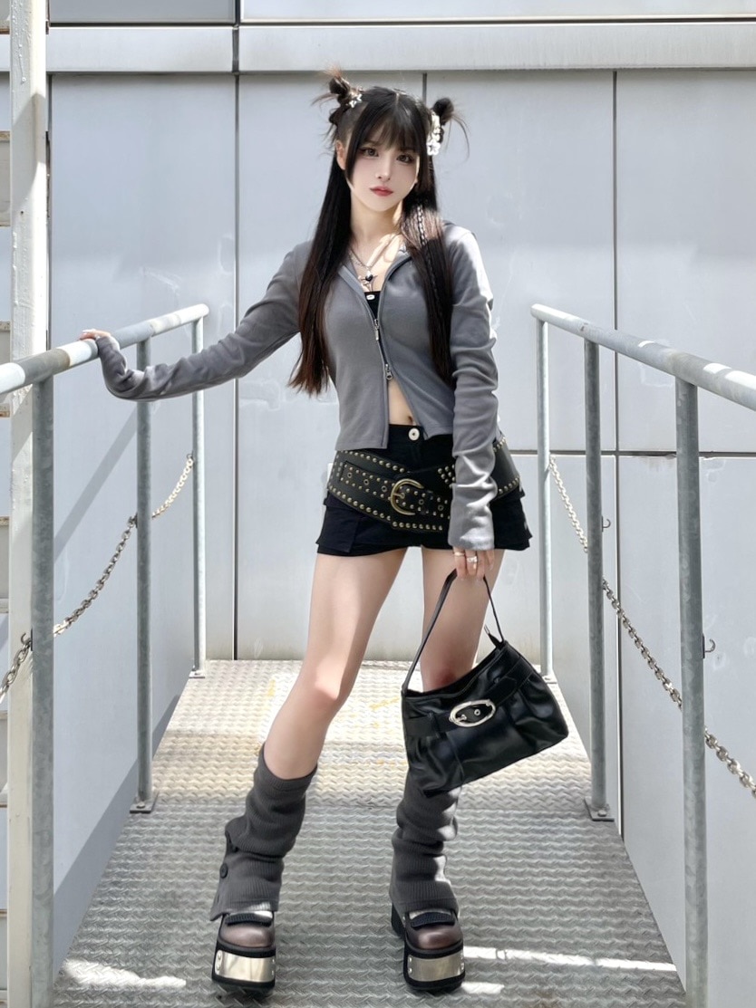 受注制【Never mind the XU】punching wide belt | OUR BRAND,Never