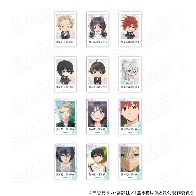 TVアニメ「薫る花は凛と咲く」チェキ風カード 第1弾