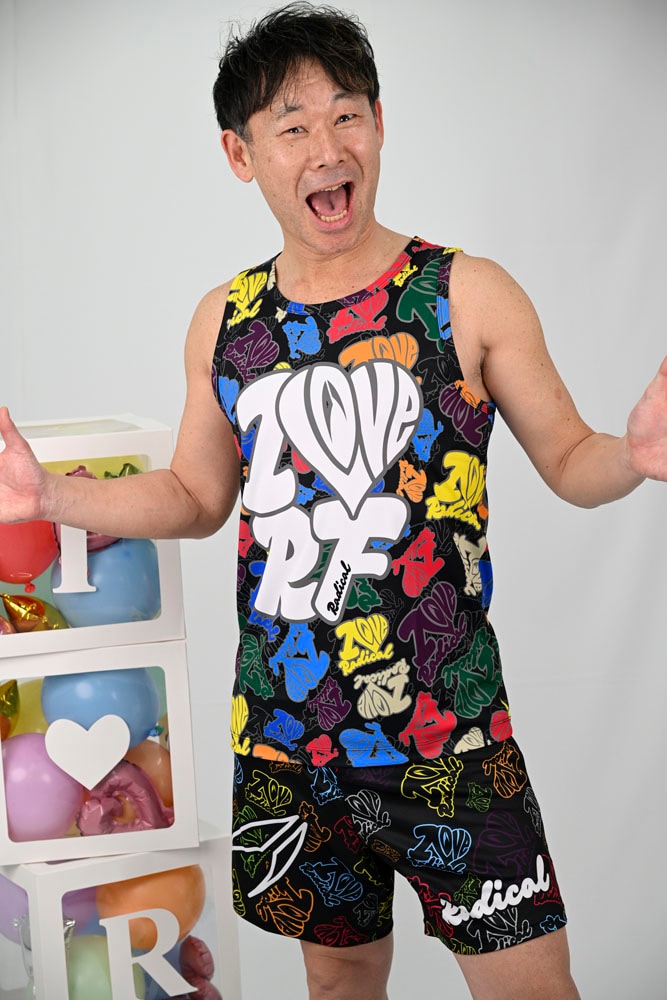 I LOVE RFカラフルハーフパンツ＜ブラック＞ | 新着商品 | プライム