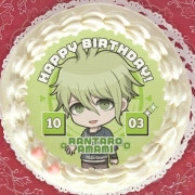 公式】バースデーキャラクター柄 ケーキ・マカロン・カップケーキ