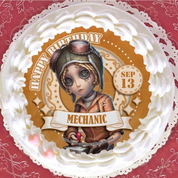 バースデープリケーキ2024（機械技師）【特典缶バッジ付き】[Identity