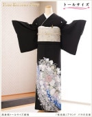 トールサイズ留袖レンタル｜身長170cm前後対応の結婚式母親黒留袖