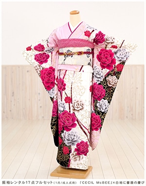 貸衣裳ぽえむ 振袖 成人式 ブランド レンタル かわいい おしゃれ 綺麗