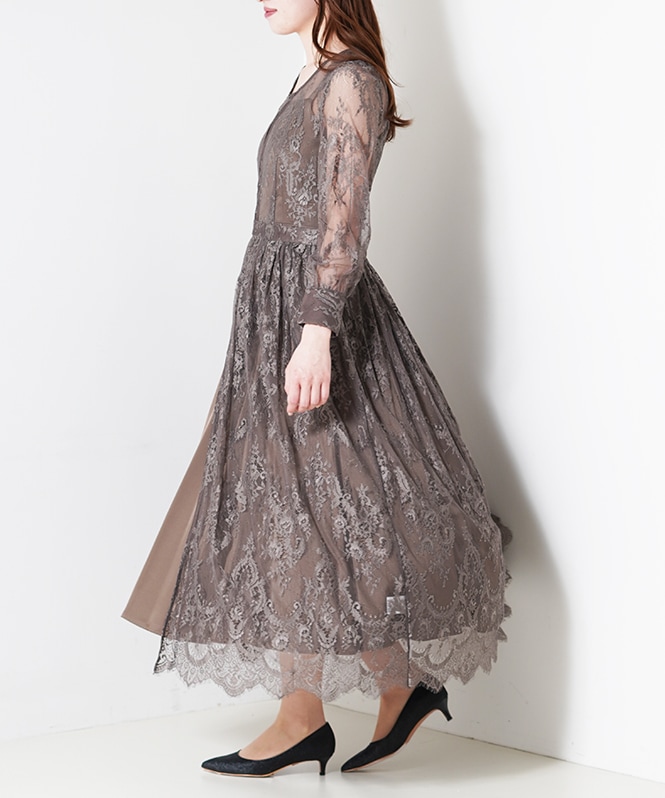 スカラレースエプロンワンピース | DRESS,DRESS | ROOM903 online