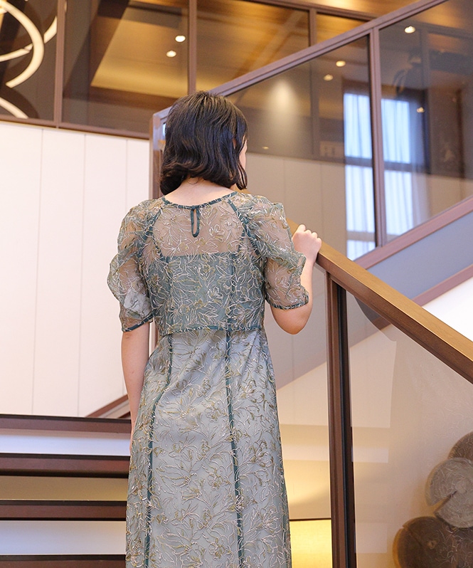 Whole race layered dress | ALL ITEM | ROOM903 online