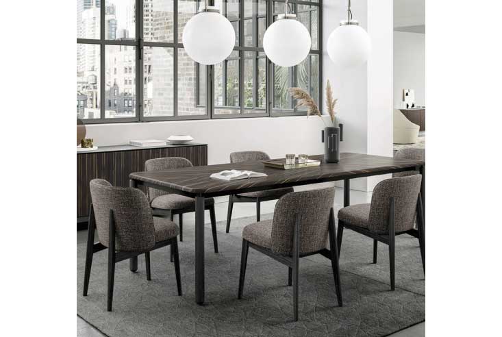 ダイニングチェア Calligaris(カリガリス) Abrey(アブレイ) P201/SLV