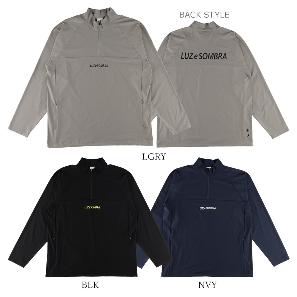 割引セール 20％OFF】LUZeSOMBRA/ルースイソンブラ ハーフジップ