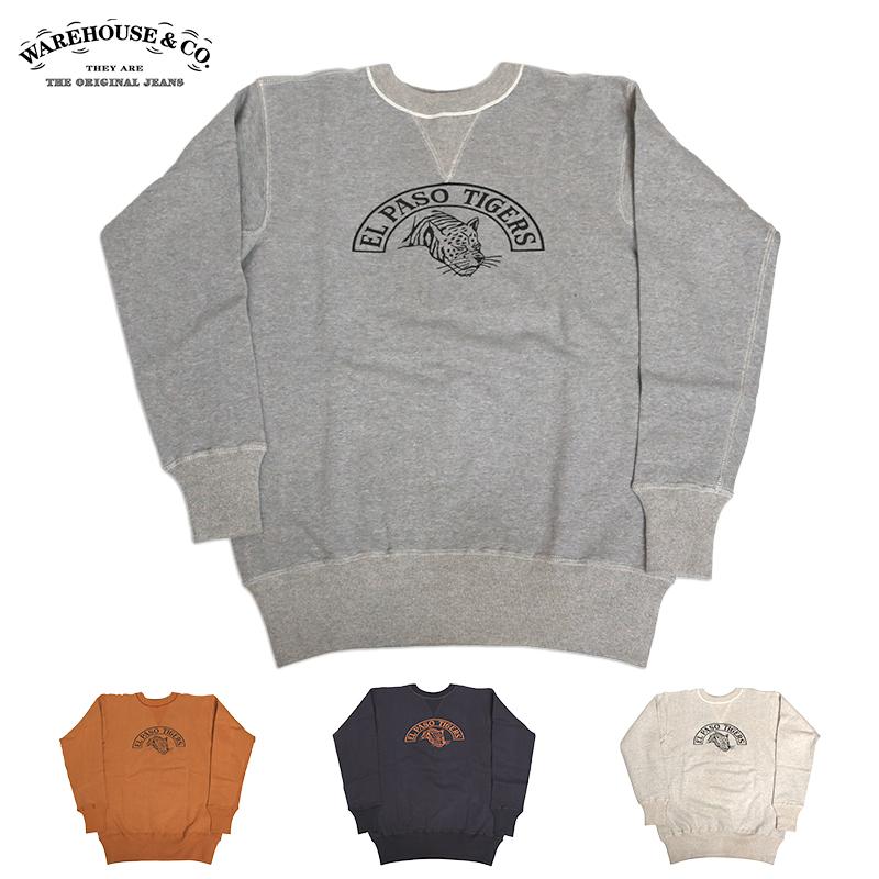 WAREHOUSE/ウェアハウス Lot 401 TRINIDAD セットインクルーネック