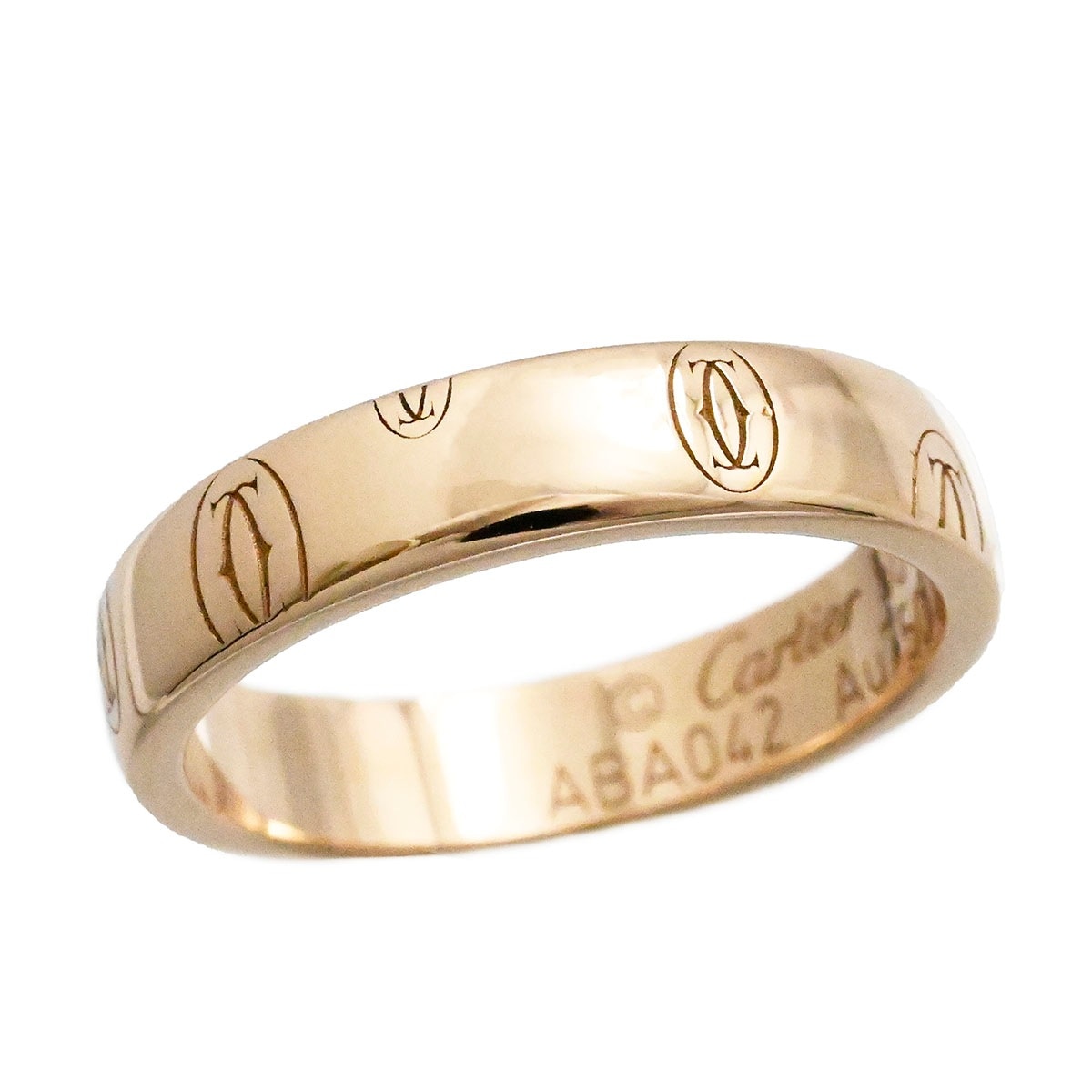 カルティエ CARTIER 750PG ピンクゴールド ハッピーバースデー リング