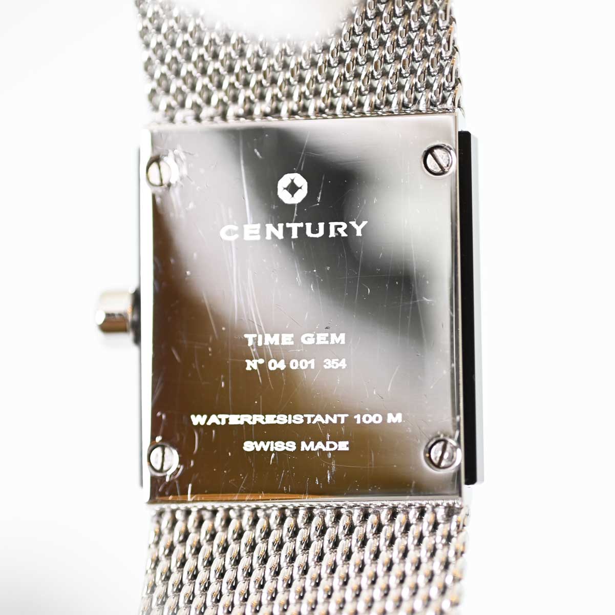 センチュリー CENTURY TIME GEM タイムジェム スクウェア レディース