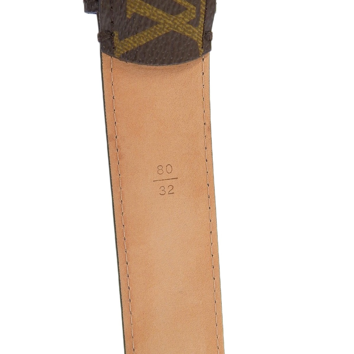 ルイヴィトン LOUIS VUITTON モノグラム ベルト 80cm 80/32 レディース
