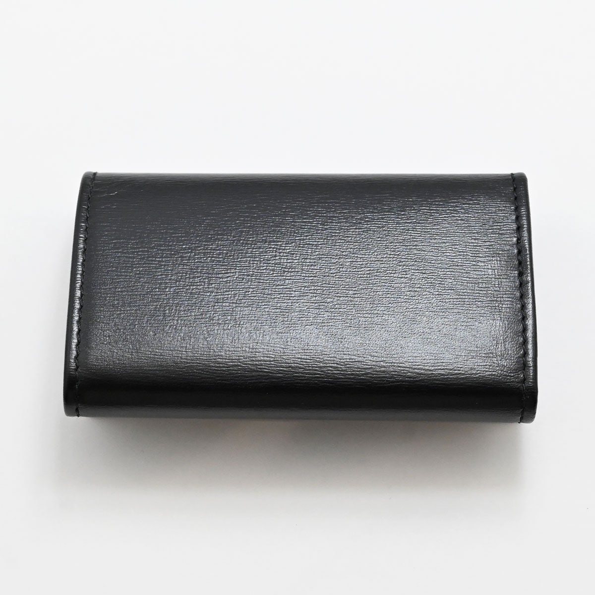 グッチ GUCCI 6連キーケース メンズ レザー ロゴ ブラック 3492