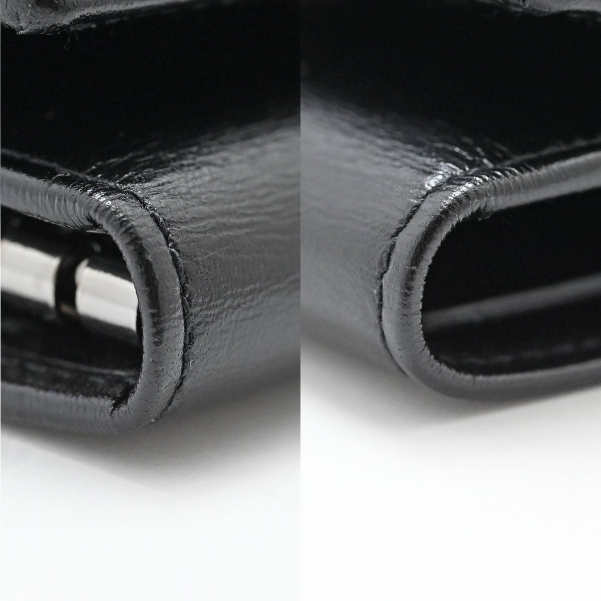 グッチ GUCCI 6連キーケース メンズ レザー ロゴ ブラック 3492