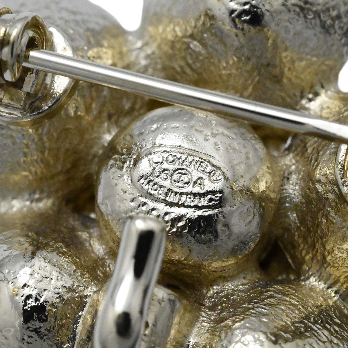 シャネル CHANEL ココマーク ビジュー GP 06A ブローチ レディース