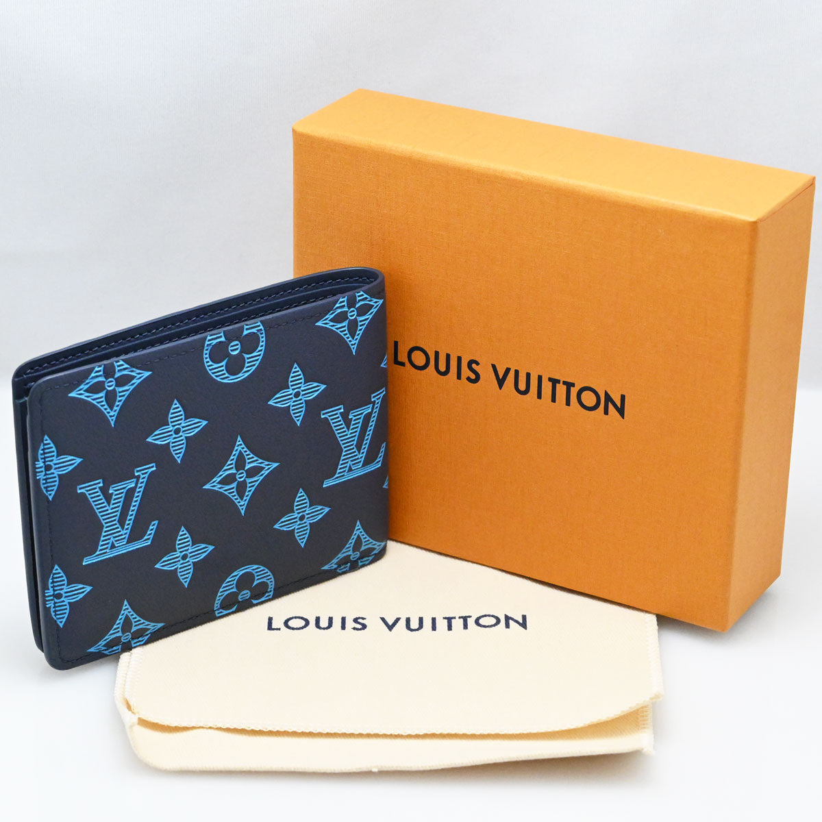 ルイヴィトン LOUIS VUITTON モノグラムシャドウ ポルトフォイユ